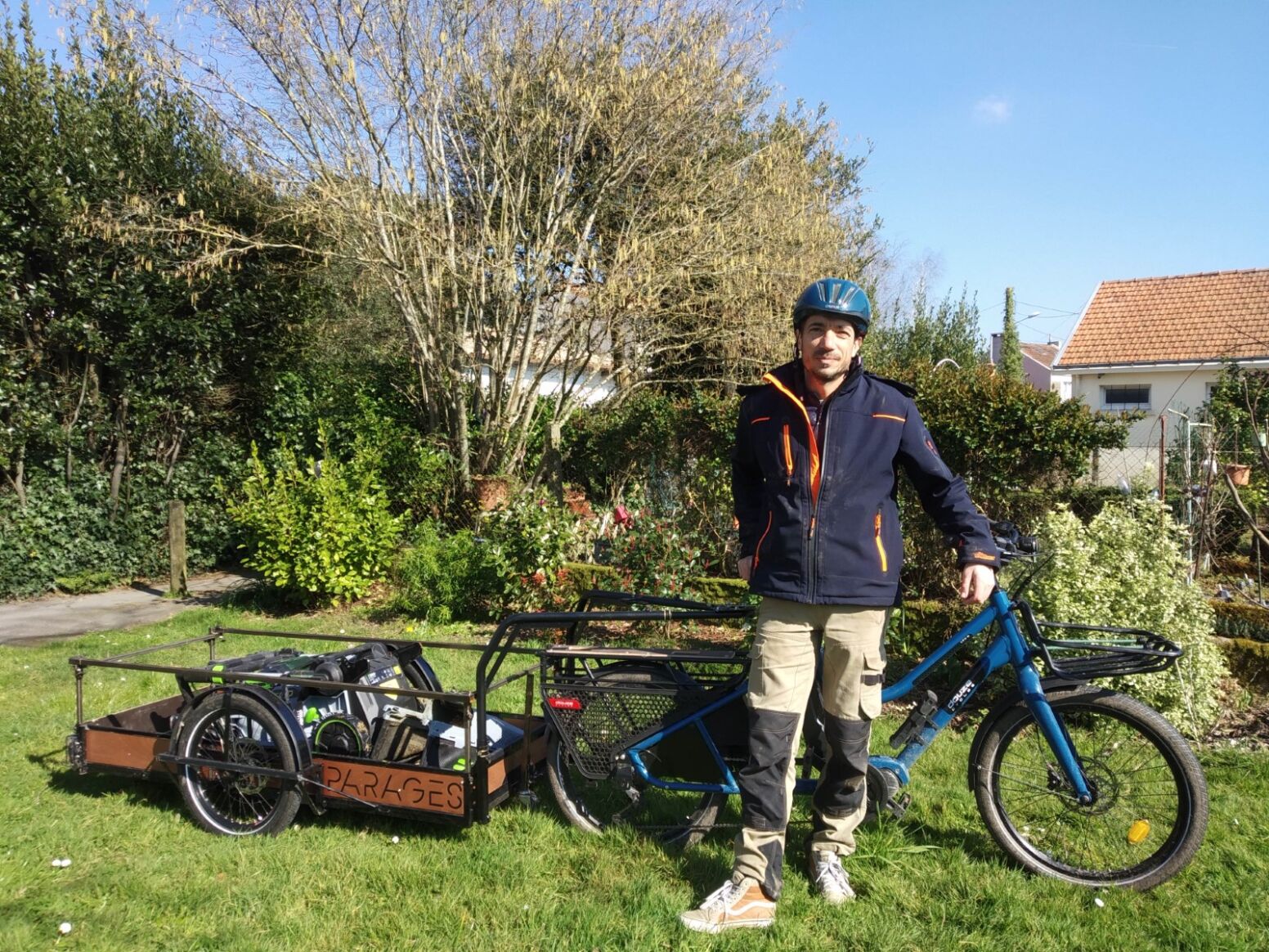 Jardiner à vélo : ma démarche écologique dans le sud nantais